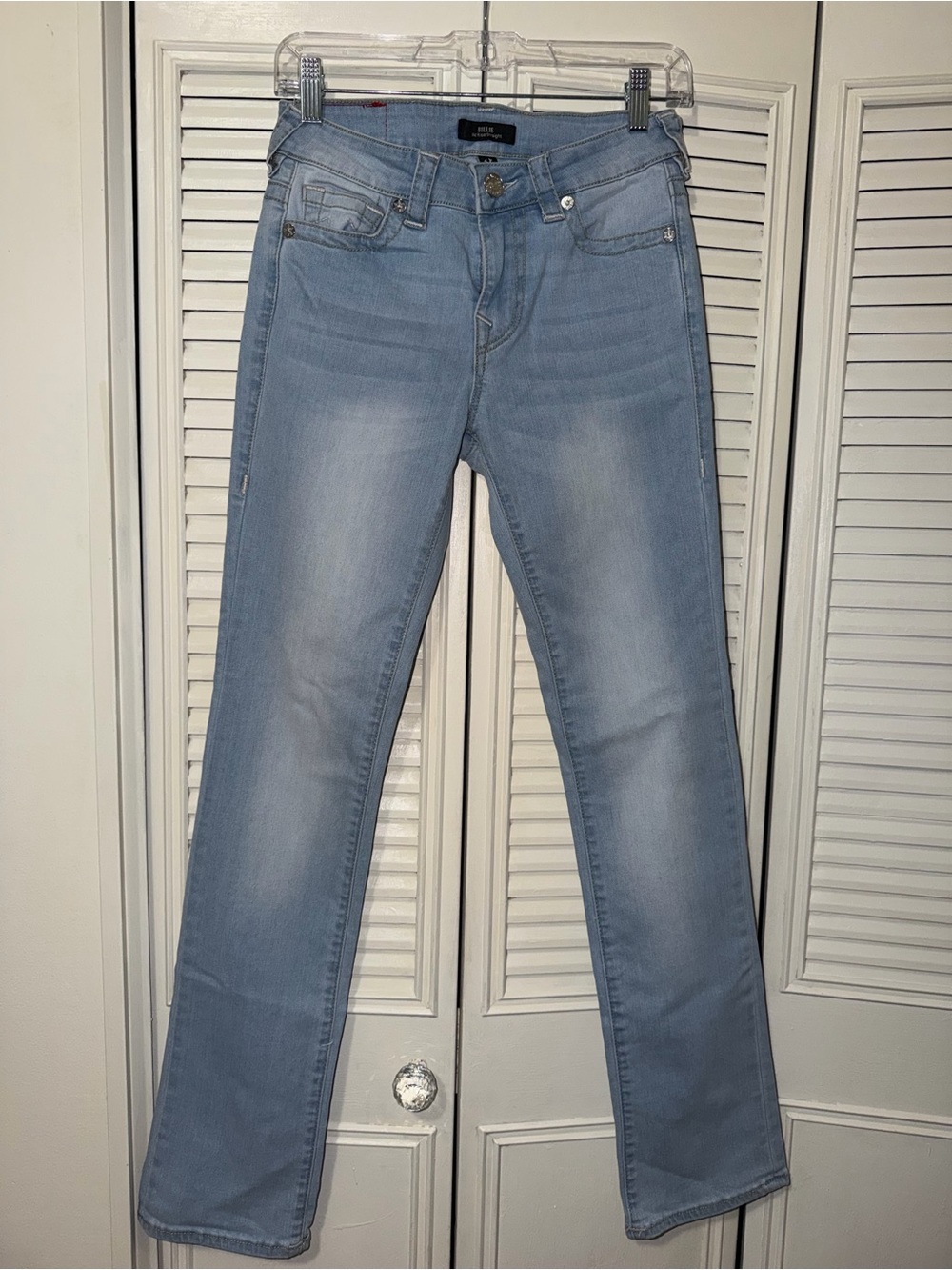 True Religion Light Wash Women’s Jeans - Slim Straight Never worn